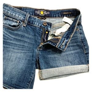 Lucky Brand Roll Up Jean Shorts